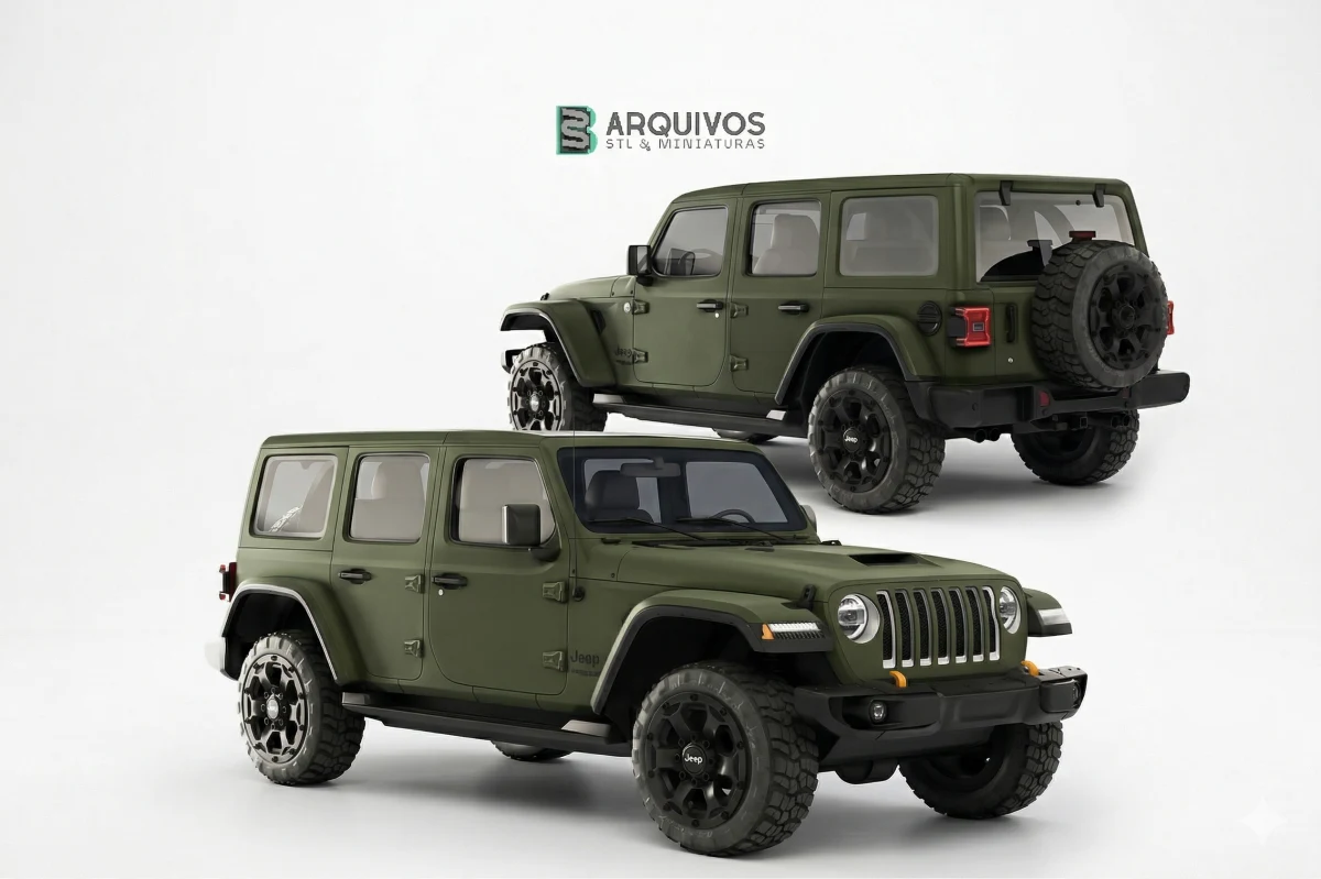 Modelo 3D STL - Jeep Wrangler 392 2022 — foto 2